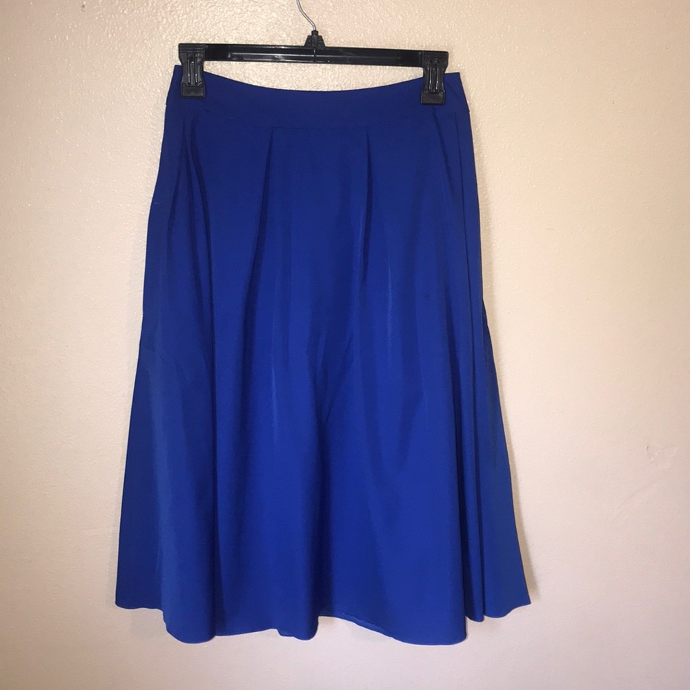 Royal Blue Midi Skirt 💙